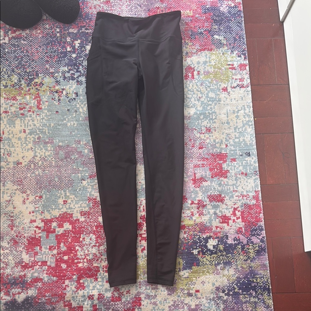 Old Navy Black Stretch Leggings with Elastic Waistband